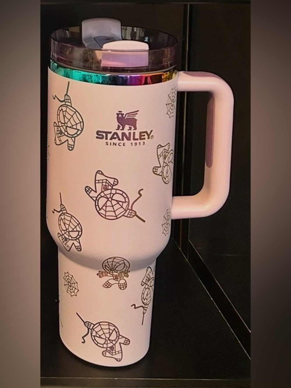 Stanley Lavender Purple, Rainbow Chrome, Cartoon Spiderman 40oz - New in Box